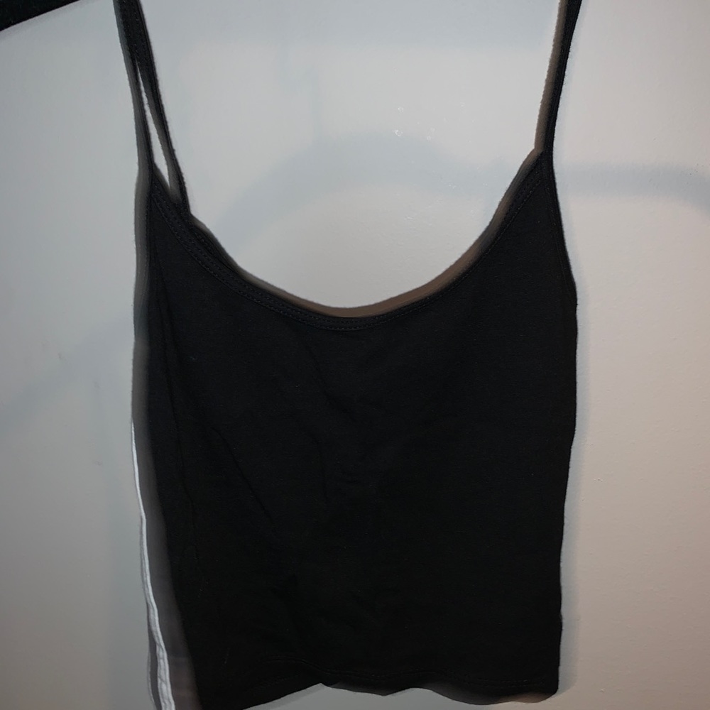 Black and white Brandy Melville tank top
